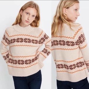 Madewell fairisle sweater